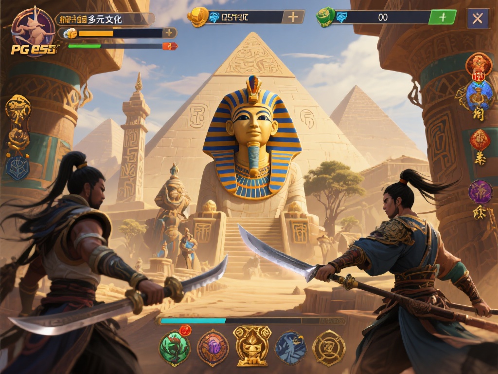 PG电子游戏的一个显著特点在于其深度融合多元文化元