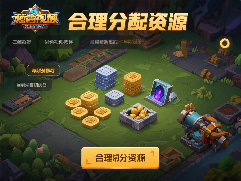 合理分配资源：在游戏中，资源的获取和使用直接影响胜