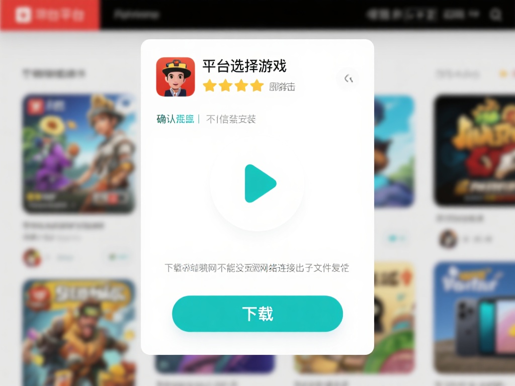 选择游戏并下载
在平台内找到你感兴趣的游戏，点击